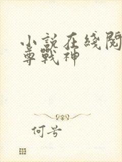 小说在线阅读至尊战神封面