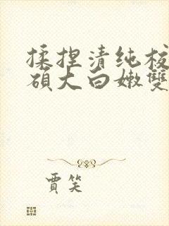 揉捏清纯校花的硕大白嫩双乳小说