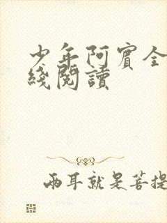 少年阿宾全文在线阅读