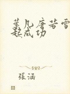 叶凡唐若雪 一起成功