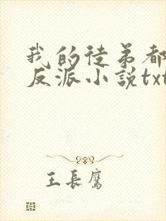 我的徒弟都是大反派小说txt精校版
