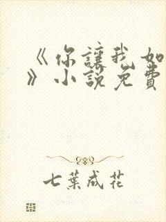 《你让我如何选》小说免费阅读