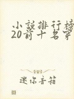 小说排行榜2020前十名穿越完结