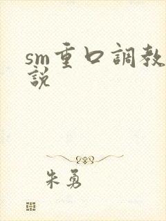sm重口调教小说