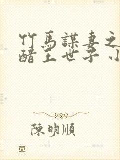 竹马谋妻之误惹醋王世子 小说