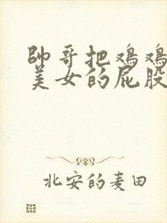 帅哥把鸡鸡插入美女的屁股里