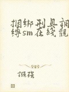 捆绑刑具调教束缚sm在线观看封面