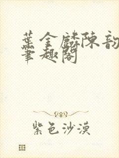 叶金麟陈韵小说笔趣阁