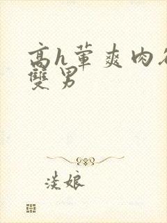 高h荤爽肉欲文双男