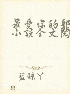 最爱你的那十年小说全文阅读免费