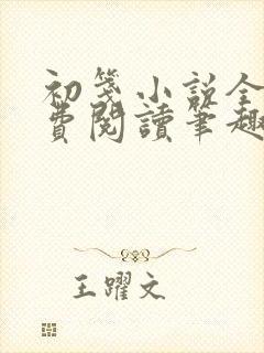 初笺小说全文免费阅读笔趣阁封面