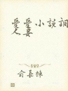 爱爱小说调教日人妻封面