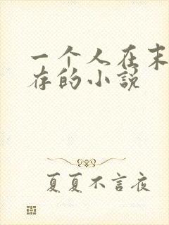 一个人在末世生存的小说封面