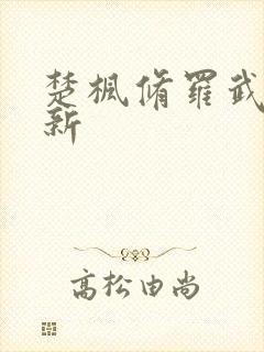 楚枫修罗武神最新