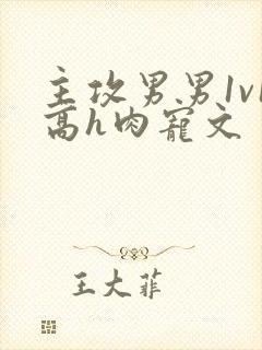 主攻男男1v1高h肉宠文