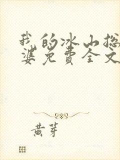 我的冰山总裁老婆免费全文阅读