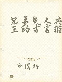 兄弟几人共娶女主的古言推荐完结