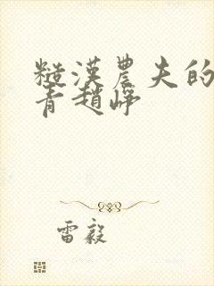 糙汉农夫的林青青赵峥