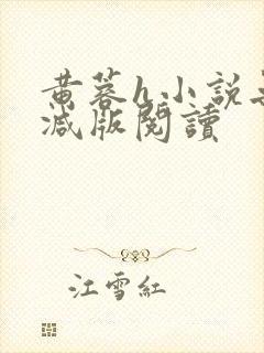 黄蓉h小说无删减版阅读