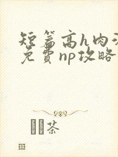 短篇高h肉汁文免费np攻略