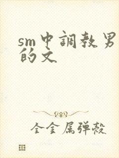 sm中调教男m的文