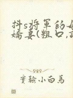 抖s将军的母狗娇妻(粗口,调教,sm)
