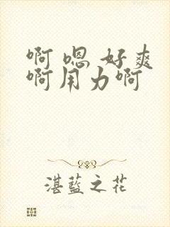 啊 嗯 好爽 啊用力啊封面