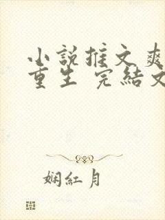 小说推文爽文,重生 完结文