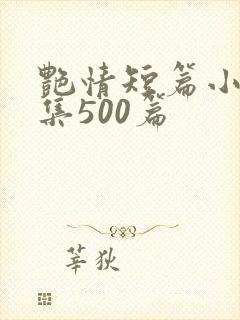 艳情短篇小说合集500篇封面