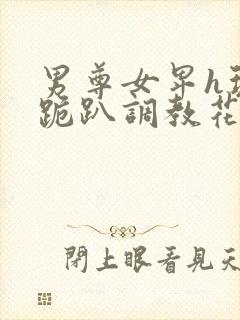 男尊女卑h玩弄跪趴调教花小说