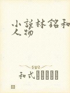 小说林铭和陈佳人物