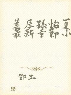 叶辰孙怡夏若雪最新章节小说封面