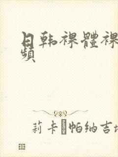 日韩裸体裸乳视频