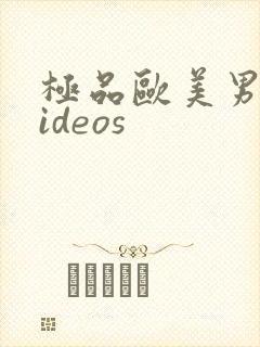 极品欧美男男videos