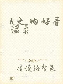 h文 肉好看 温柔