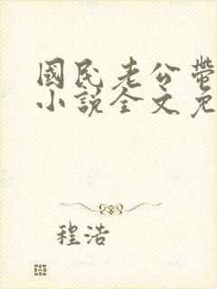 国民老公带回家小说全文免费阅读