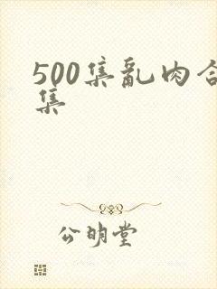 500集乱肉合集