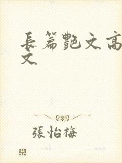 长篇艳文高辣h文