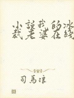 小说我的冰山总裁老婆在线阅读