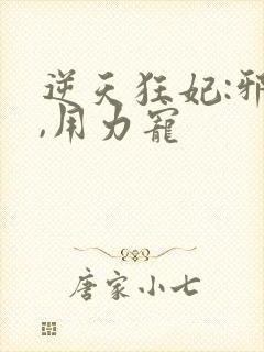 逆天狂妃:邪帝,用力宠