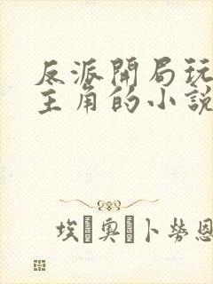 反派开局玩遍女主角的小说叫什么封面