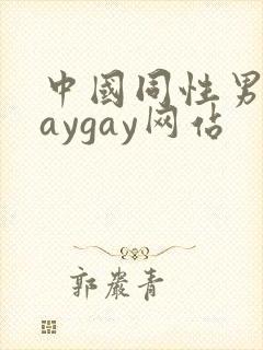 中国同性男男gaygay网站
