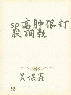 sp高肿狠打屁股调教