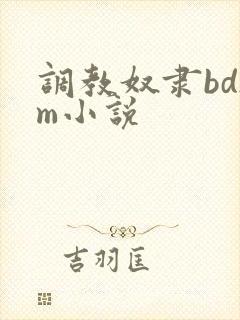 调教奴隶bdsm小说