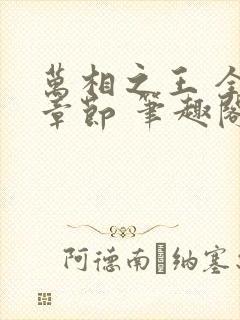 万相之王 全部章节 笔趣阁5200