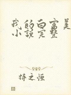 我的白富美老婆小说完整