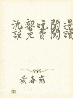 沈黎晚闻璟川小说免费阅读最新章节