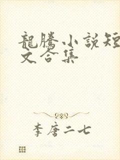 龙腾小说短篇辣文合集