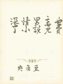 深情男主也出轨了小说免费阅读