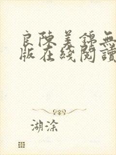 良陈美锦无删减版在线阅读